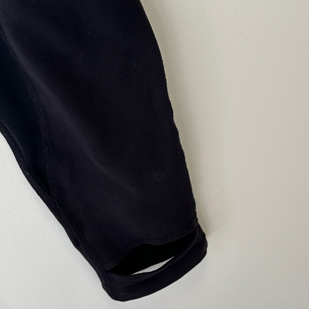ALO Yoga Black Mesh Leggings - Picture 9 of 16